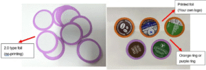 KCUP PACKING MATERIAL Sealing top lid/cover for kcup 2.0 system