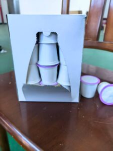 Coffee capsule packaging